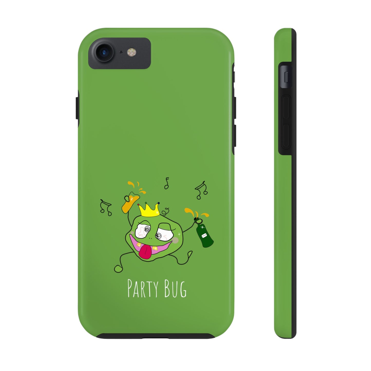 Party Bug - Tough Phone Cases Green