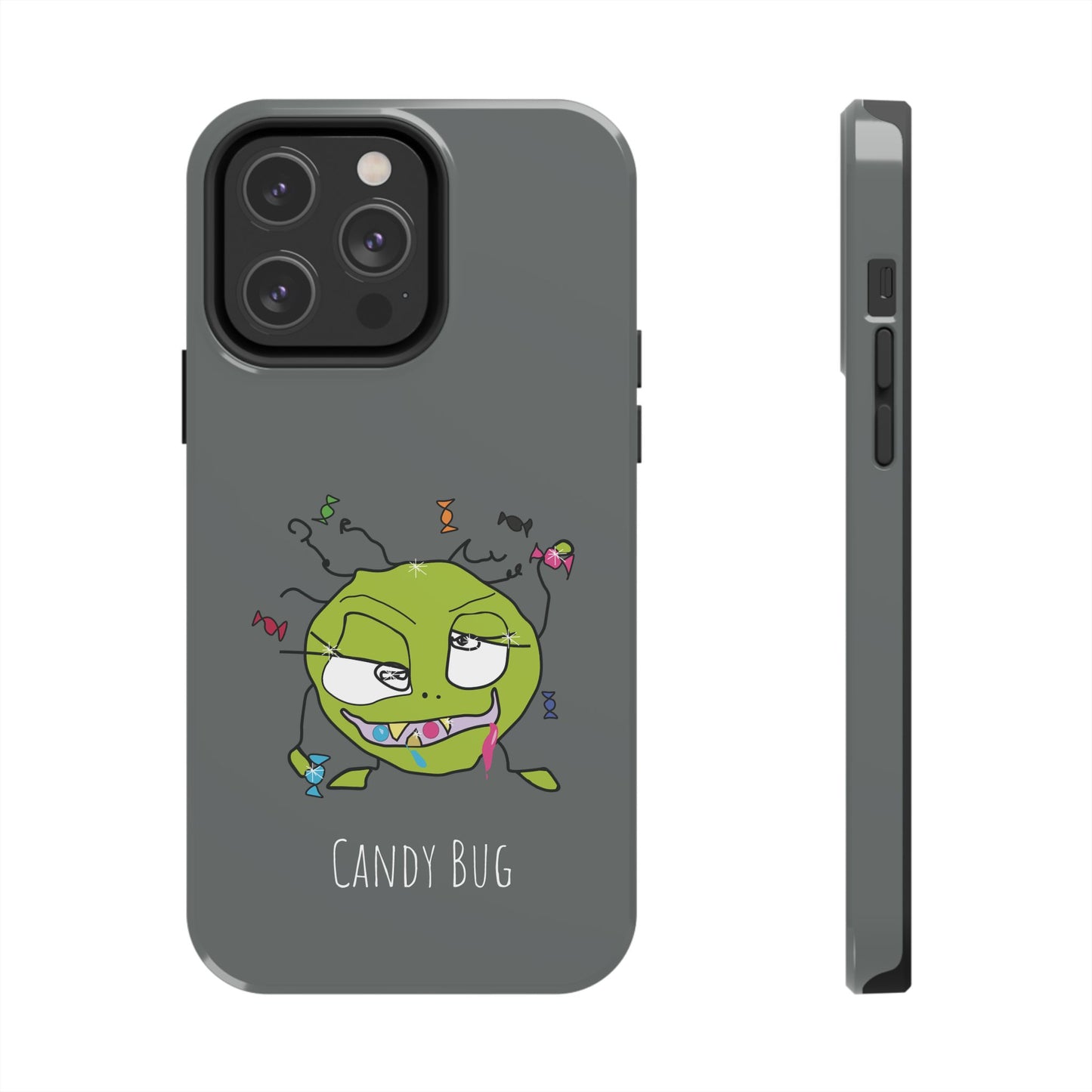 Candy Bug - Phone Case grey