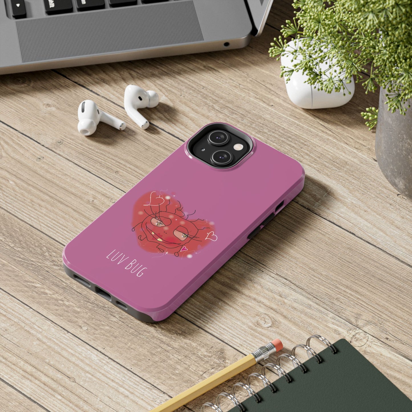 Luv Bug - Phone Case Pink