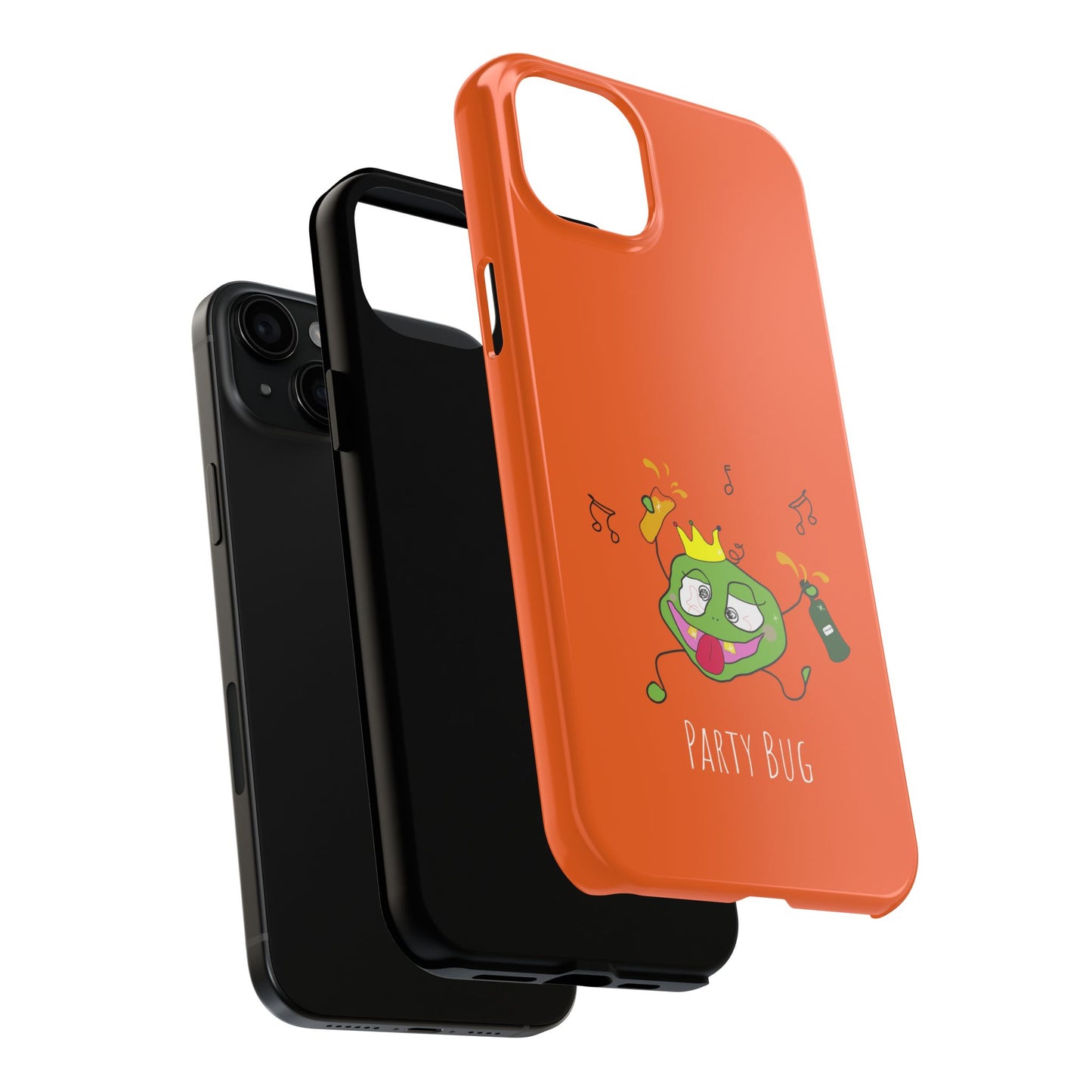 Party Bug - Tough Phone Cases Orange