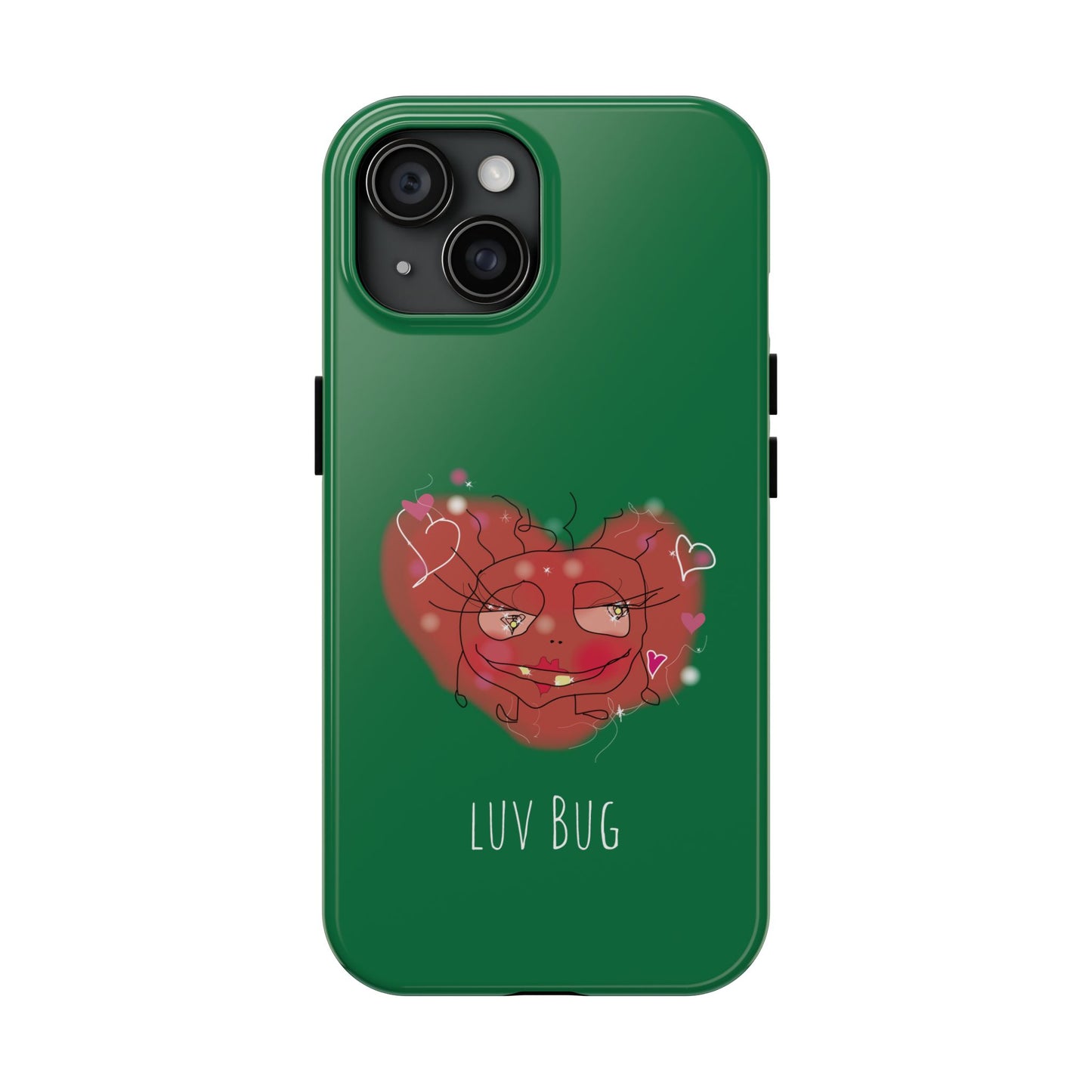 Luv Bug - Phone Case green