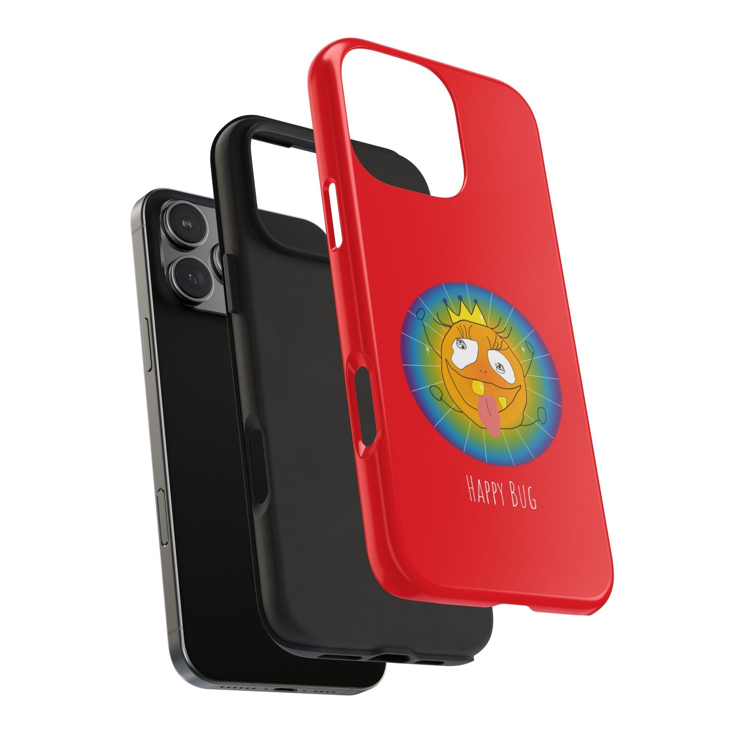 Happy Bug - Phone Case Red