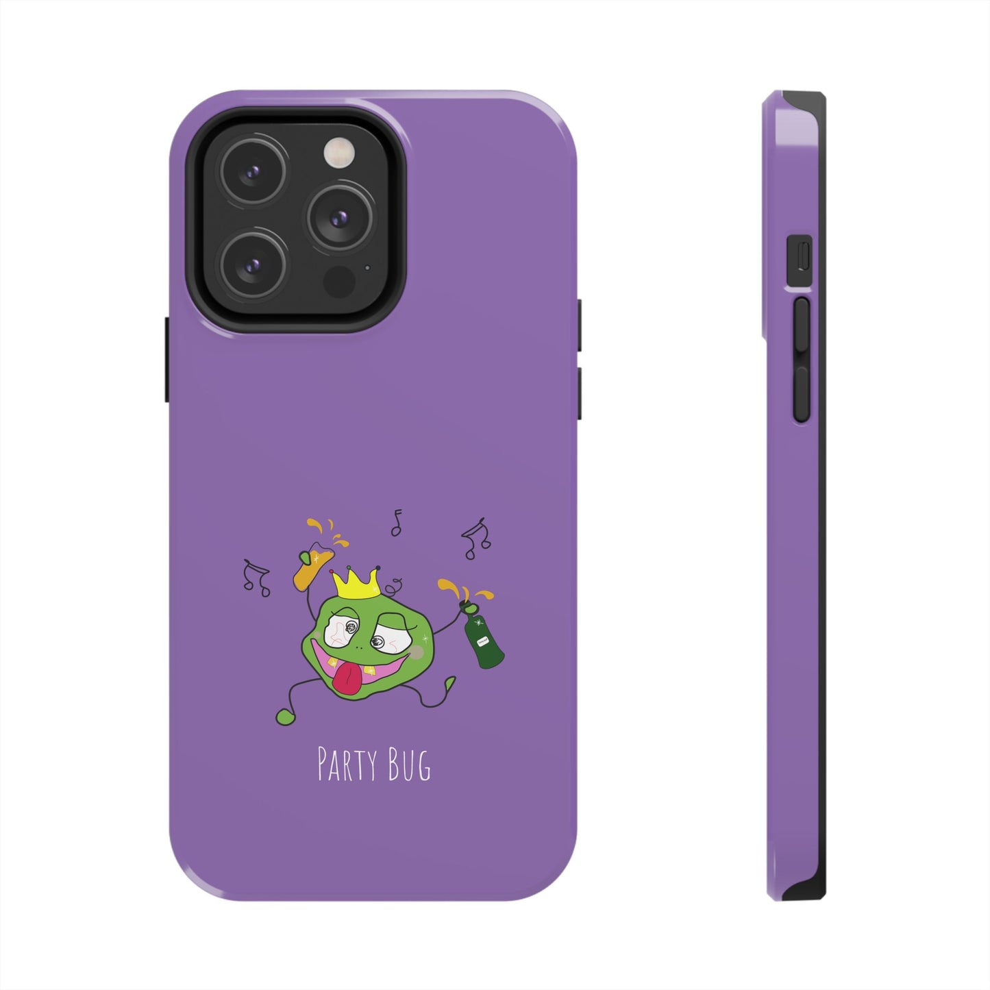 Party Bug- Tough Phone Cases Purple