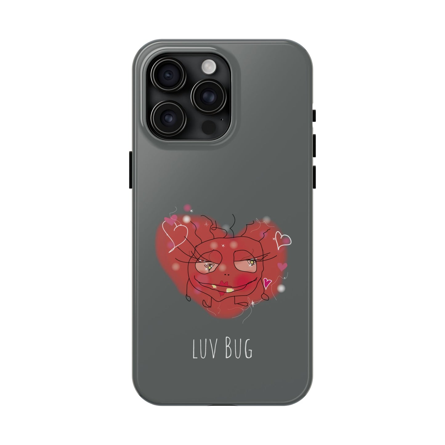 Luv Bug - Phone Case grey