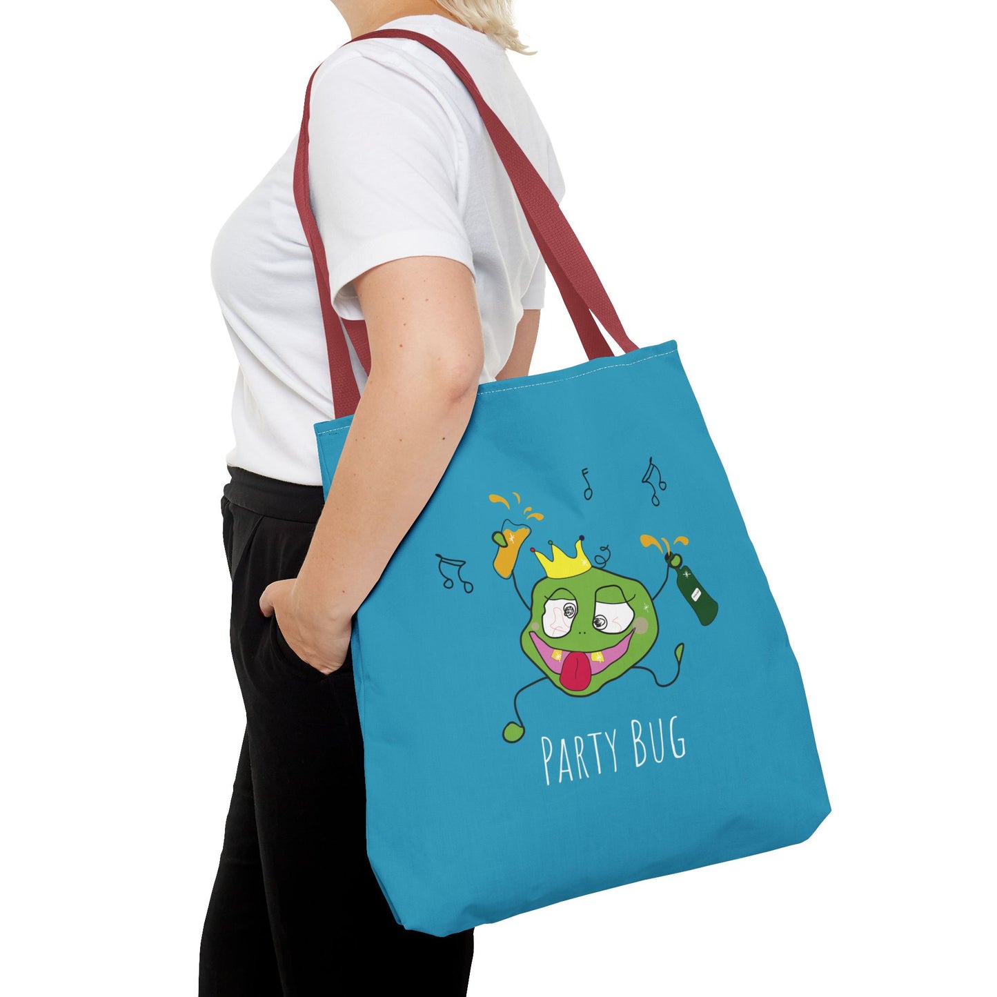 Party Bug - Tote Bag Turquoise