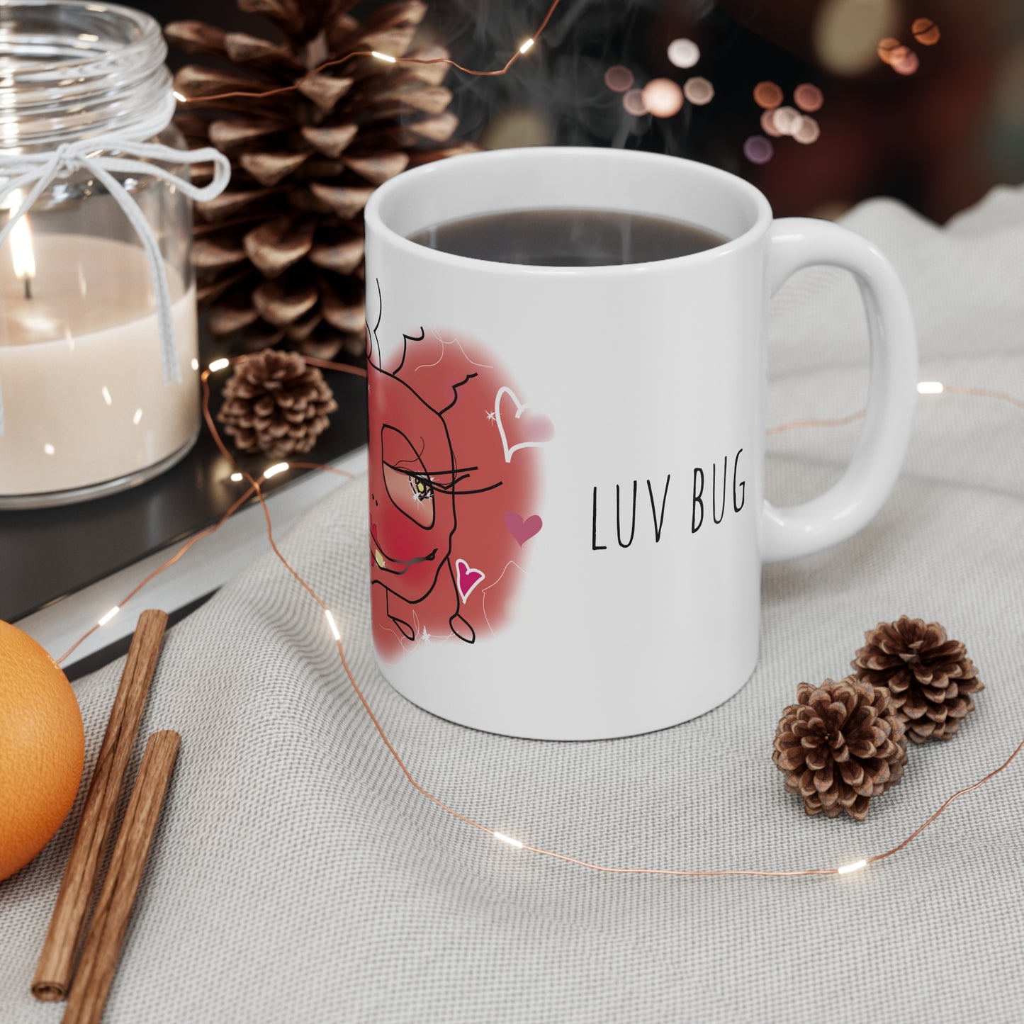 Luv Bug - Mug 11oz white