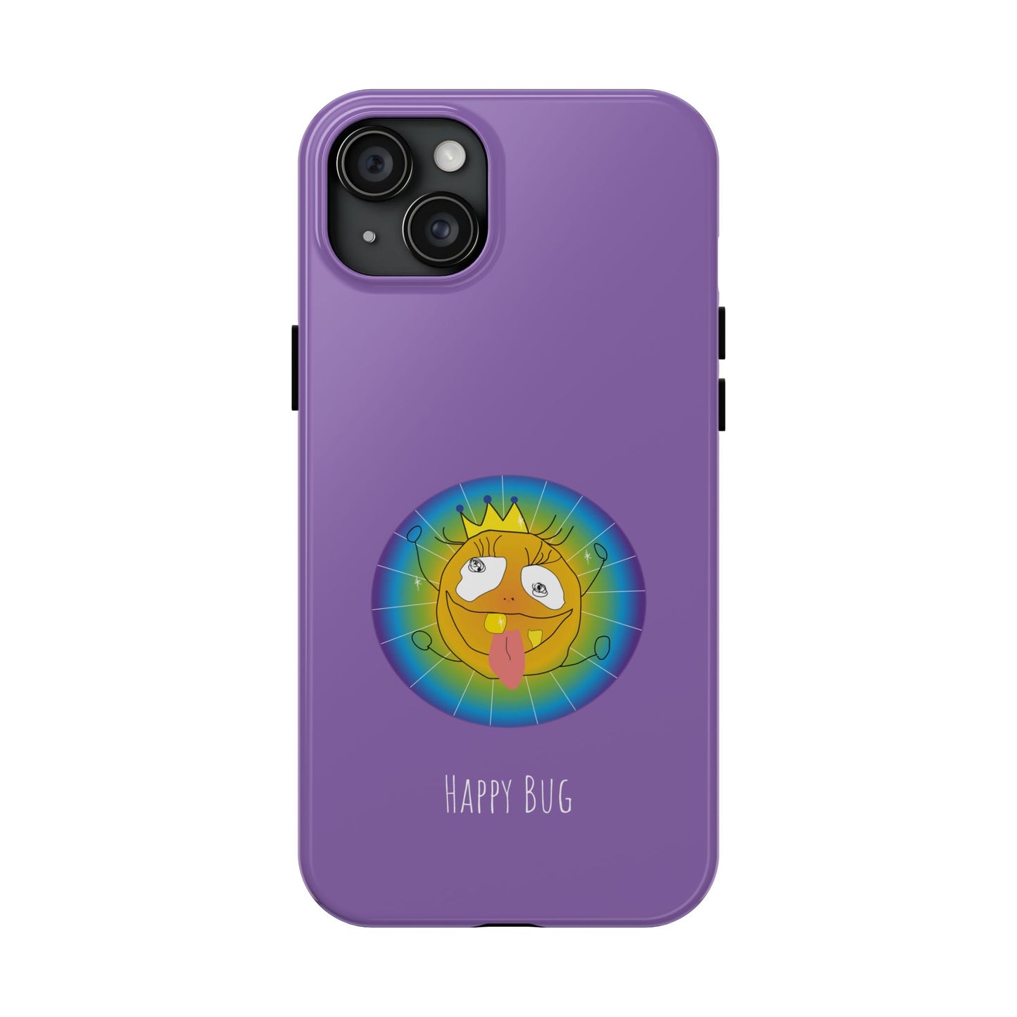 Happy Bug - Phone Case Purple