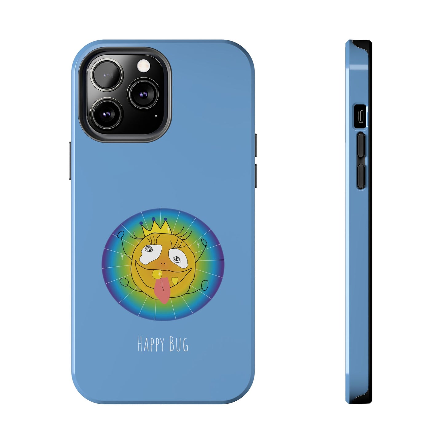 Happy Bug - IPhone Case Blue