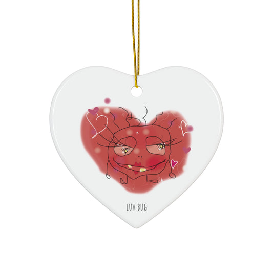 Ceramic Ornament - Luv Bug