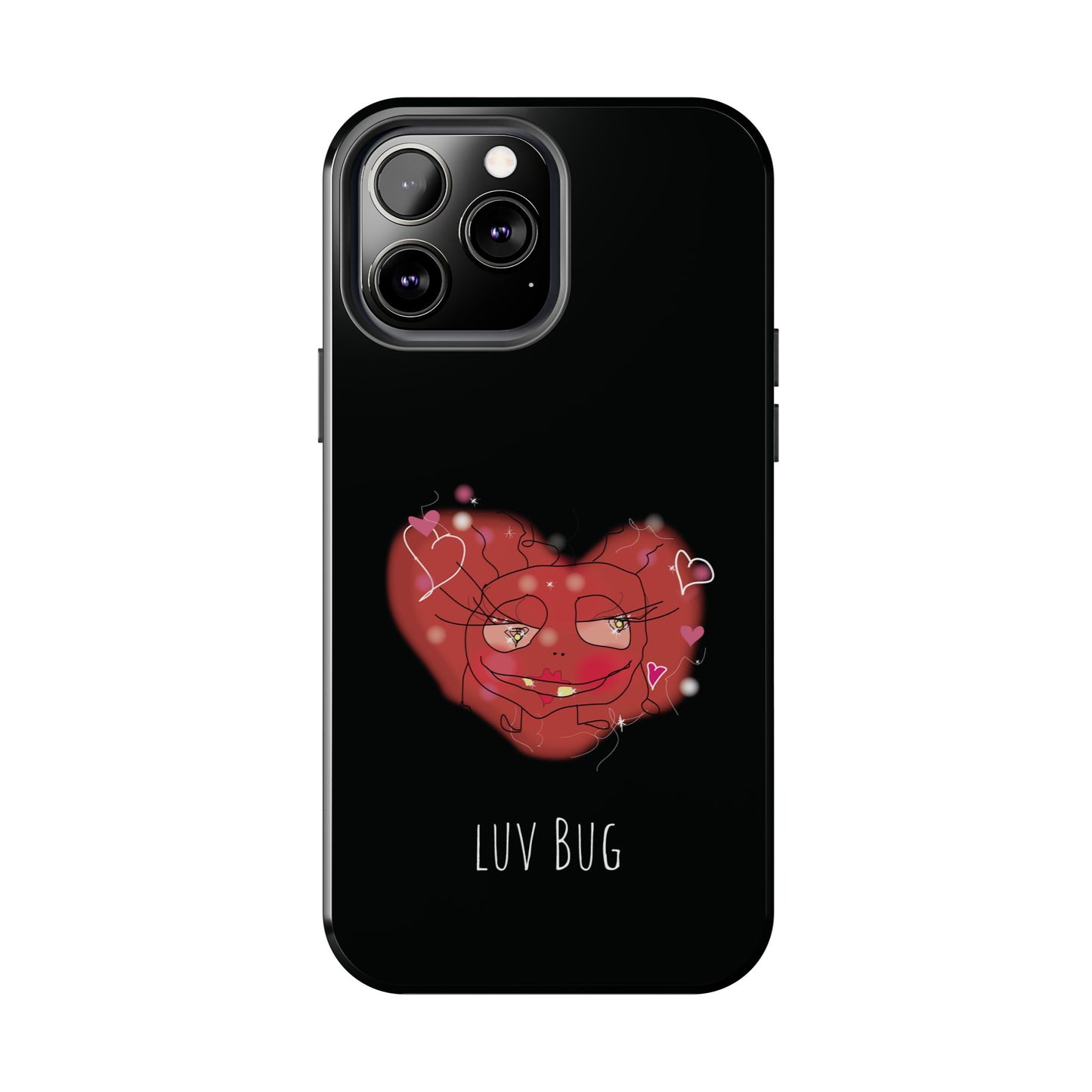 Luv Bug - Phone Case black