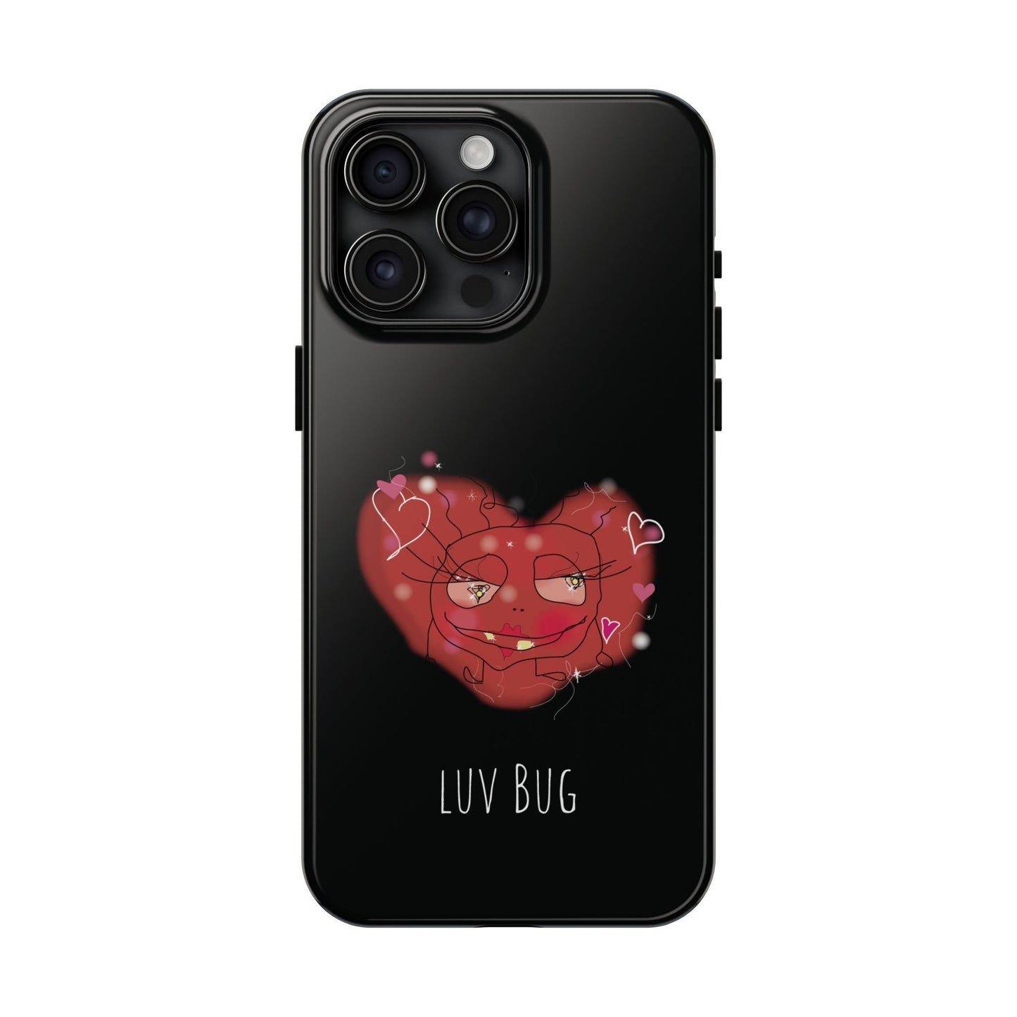 Luv Bug - Phone Case black