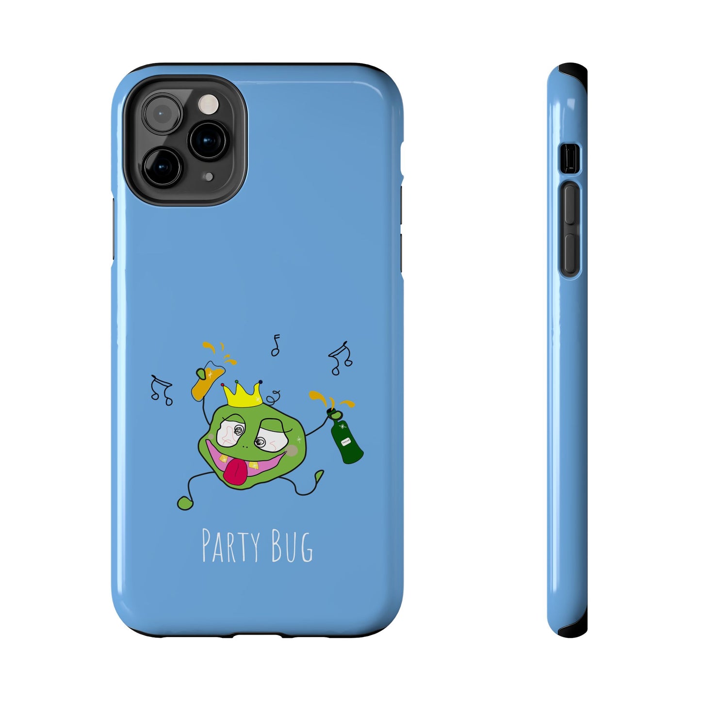 Party Bug - Tough Phone Cases Blue