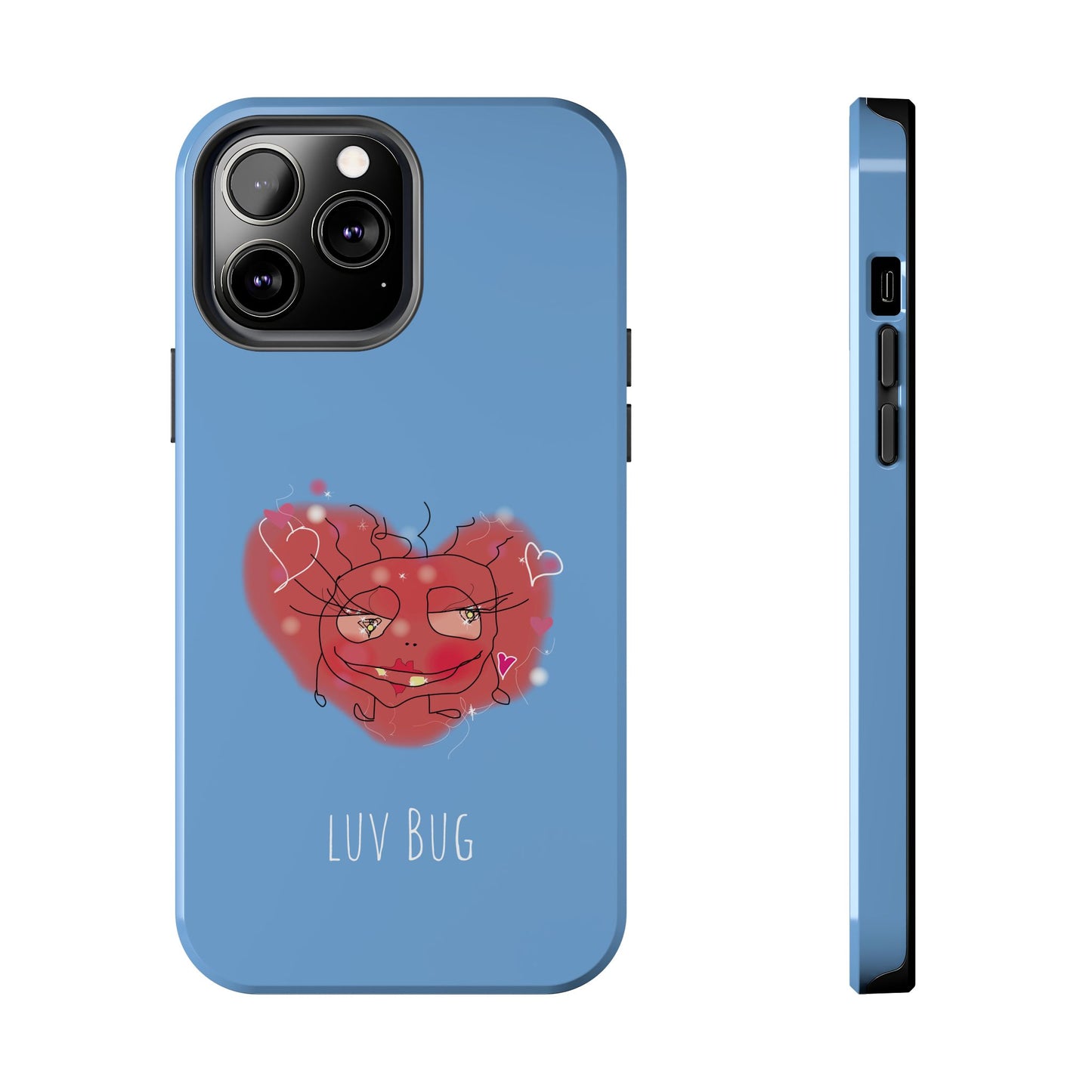 Luv Bug - Phone Case blå