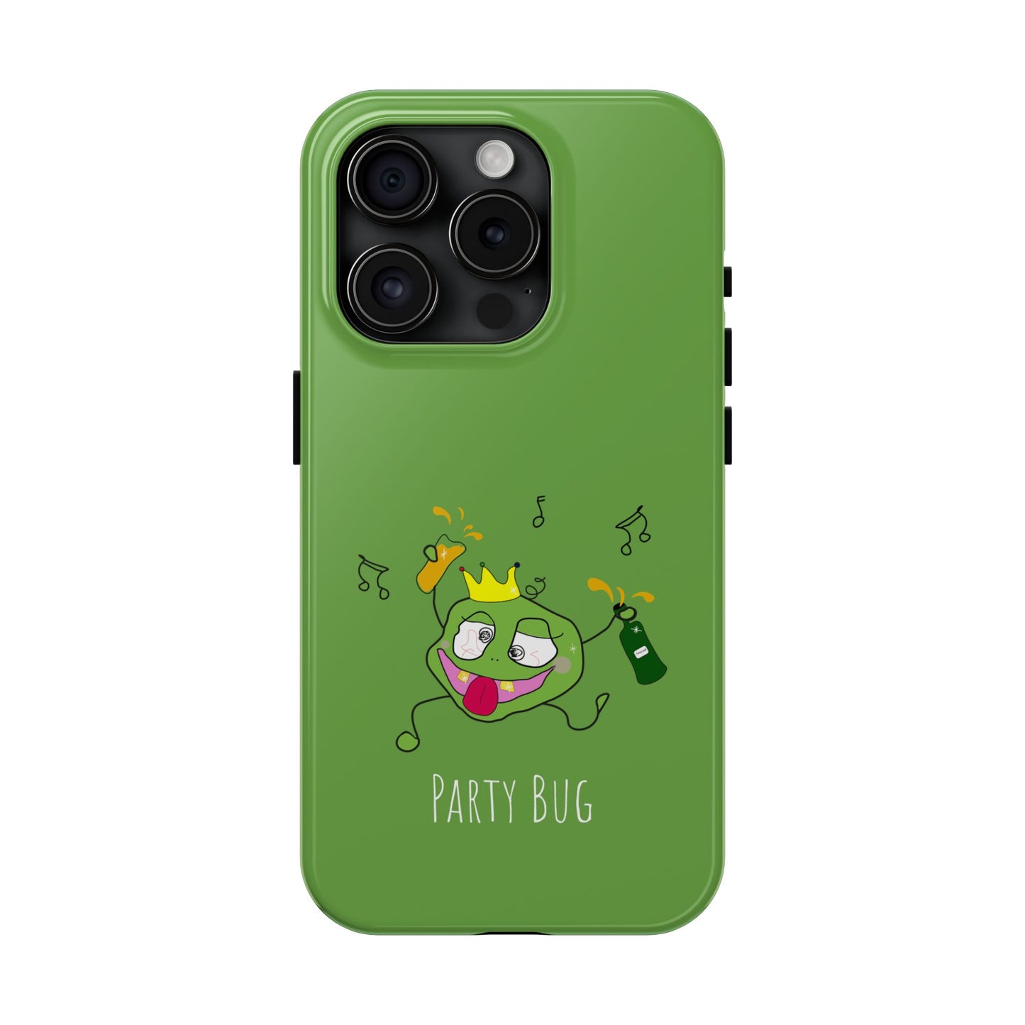 Party Bug - Tough Phone Cases Green