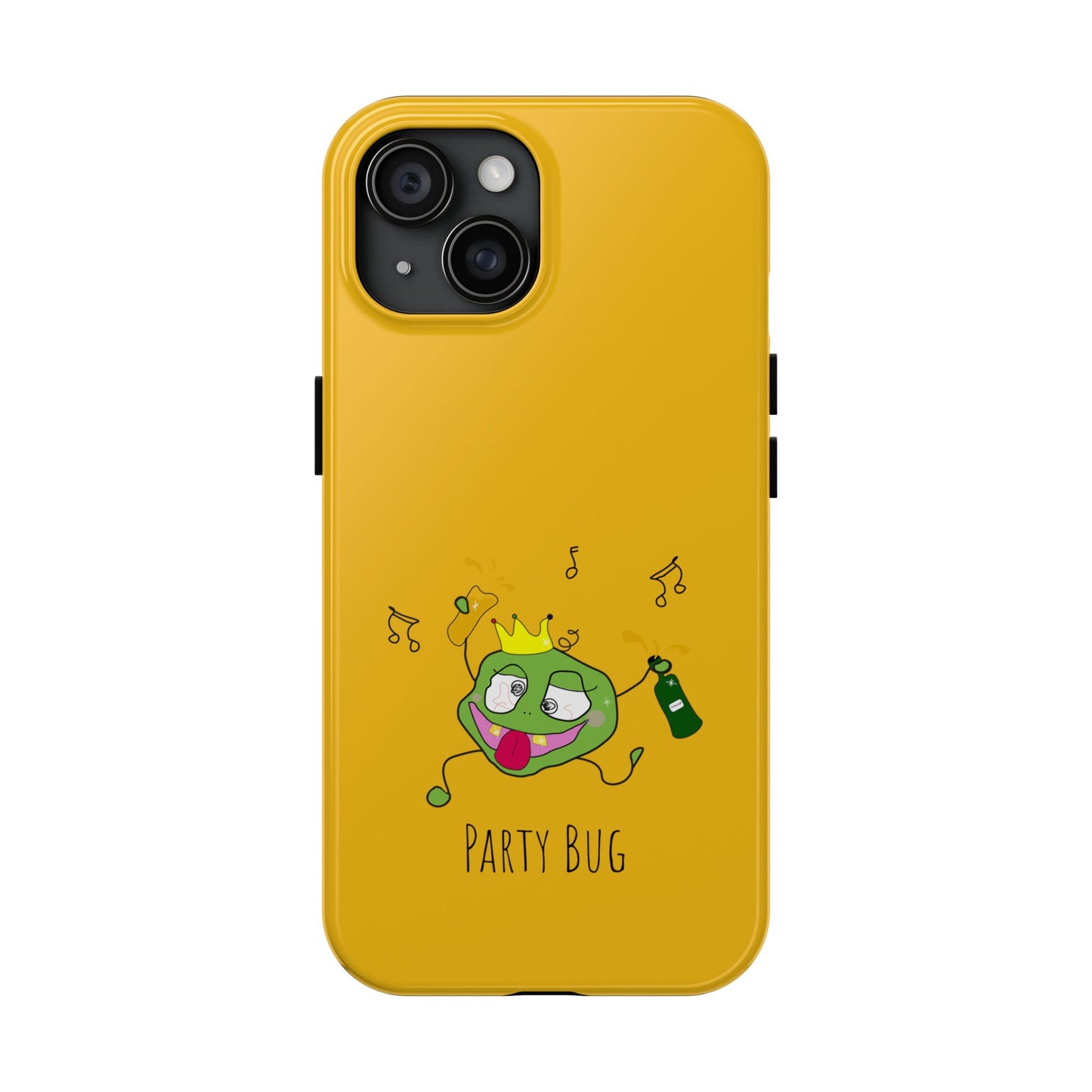 Party Bug  - Tough Phone Cases Yellow