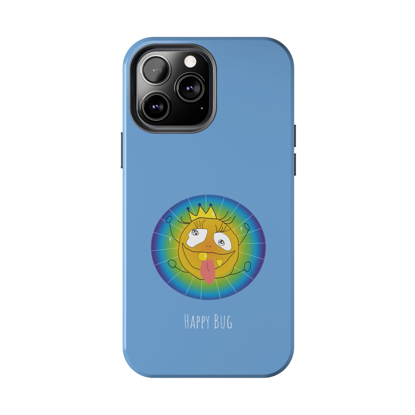 Happy Bug - IPhone Case Blue