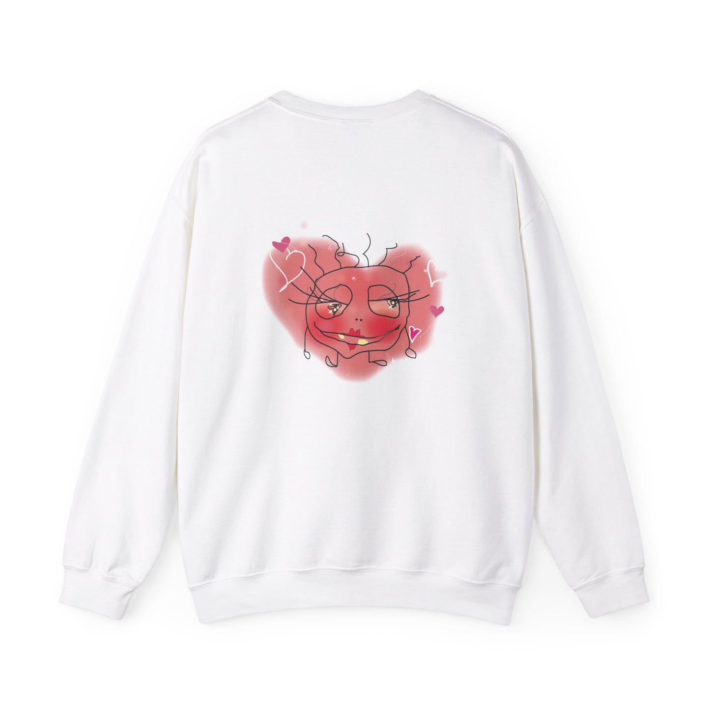 Crewneck Sweatshirt - Luv Bug Backside