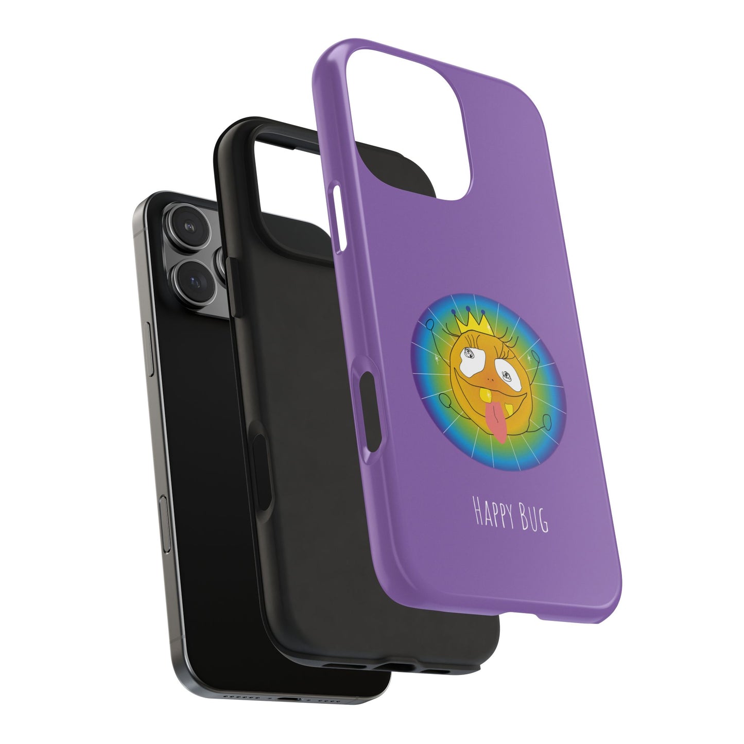 Happy Bug - Phone Case Purple