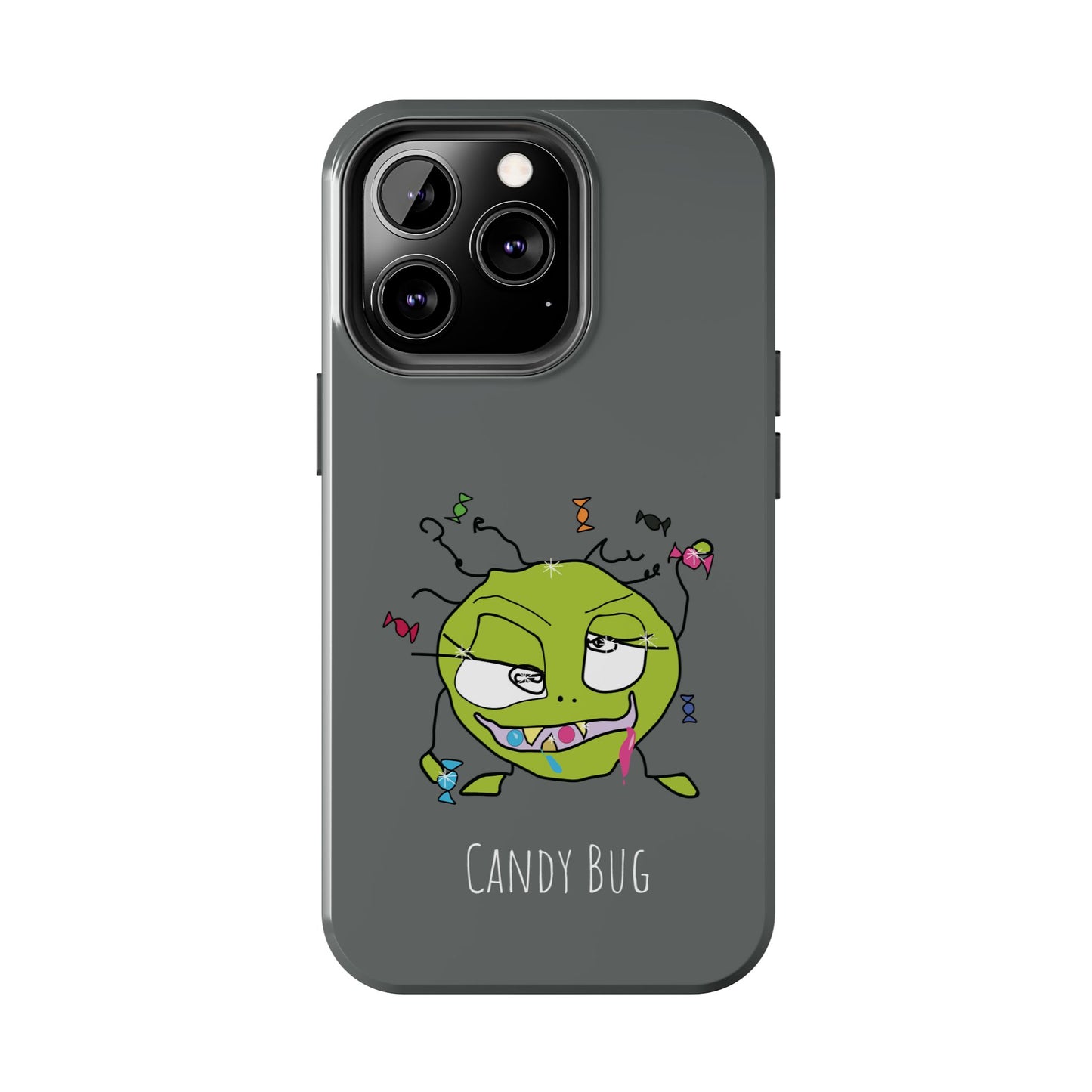 Candy Bug - Phone Case grey