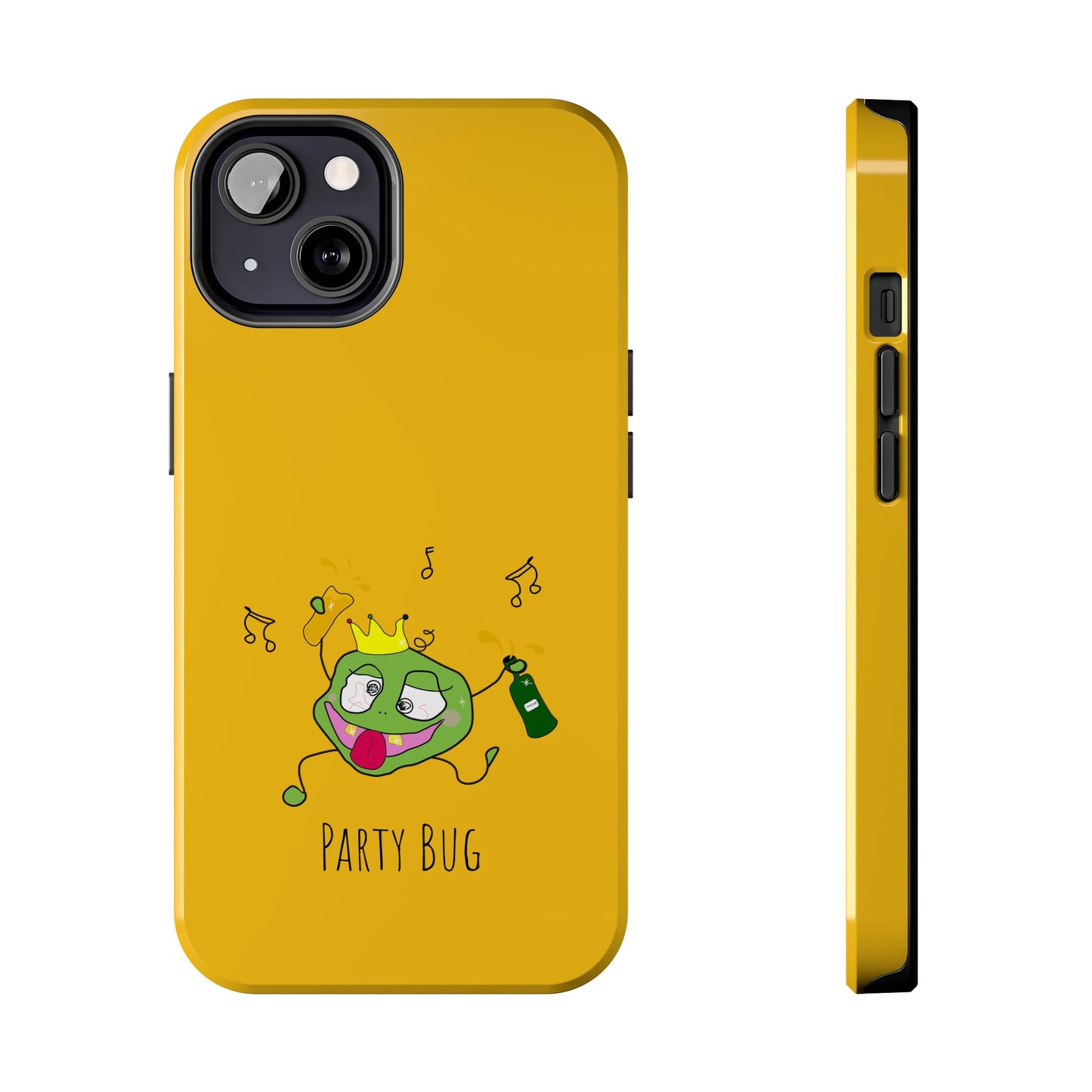 Party Bug  - Tough Phone Cases Yellow