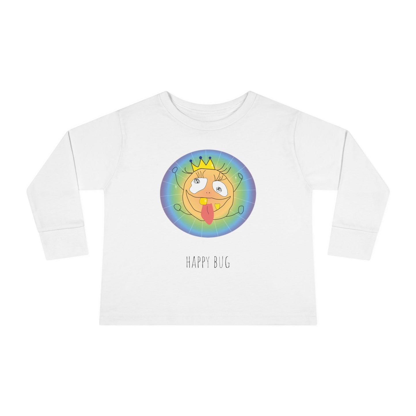 Toddler Long Sleeve Tee - Happy Bug