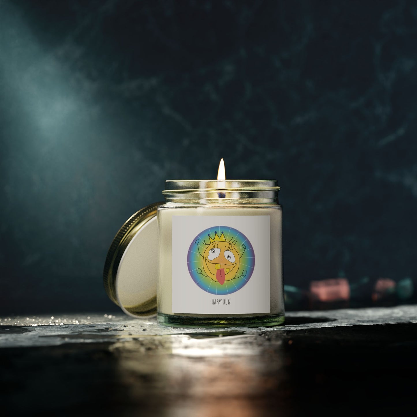 Scented Candles (4oz, 9oz) - Happy Bug