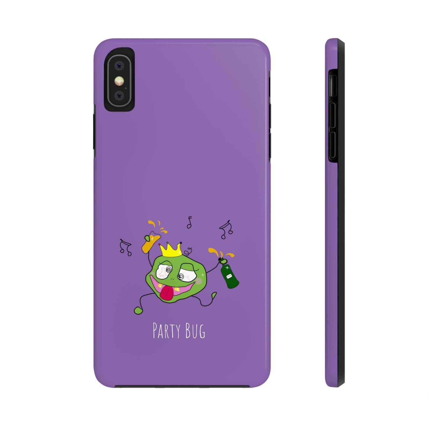 Party Bug- Tough Phone Cases Purple