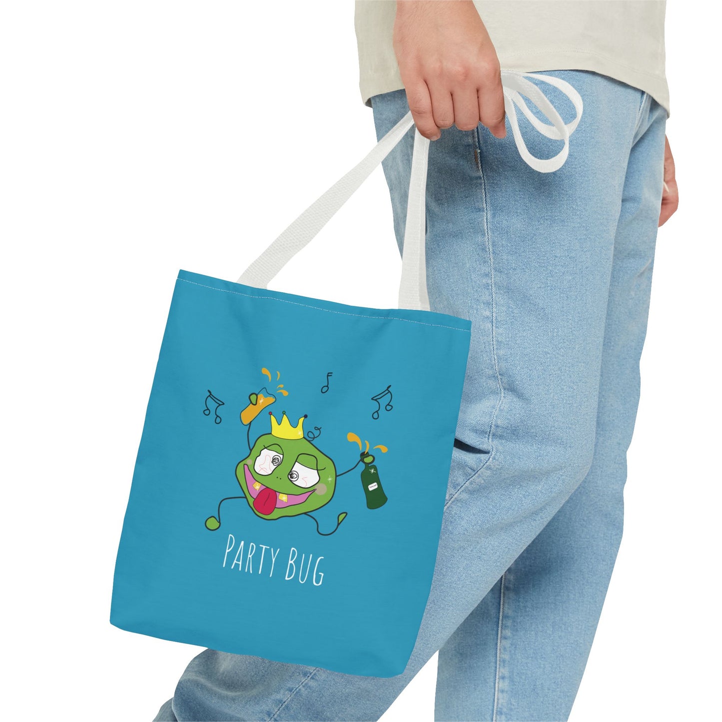 Party Bug - Tote Bag Turquoise