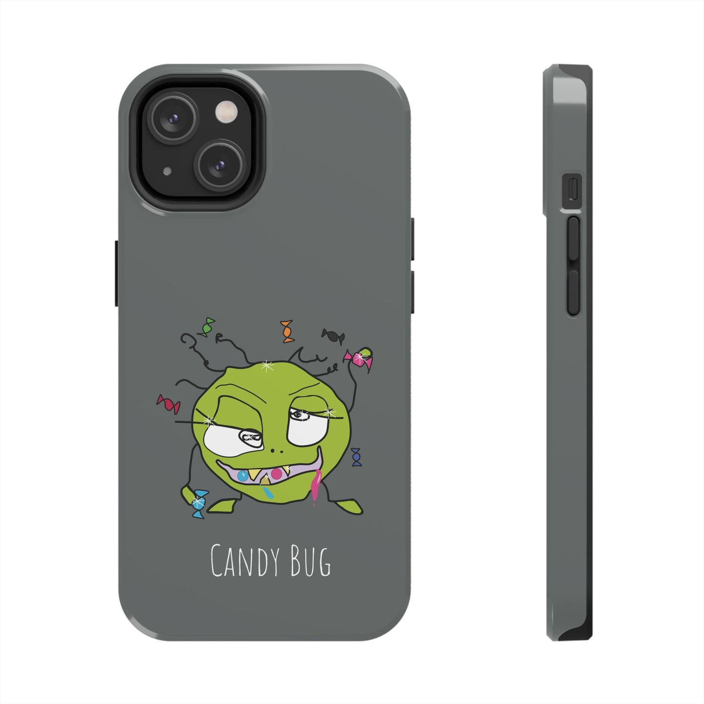 Candy Bug - Phone Case grey