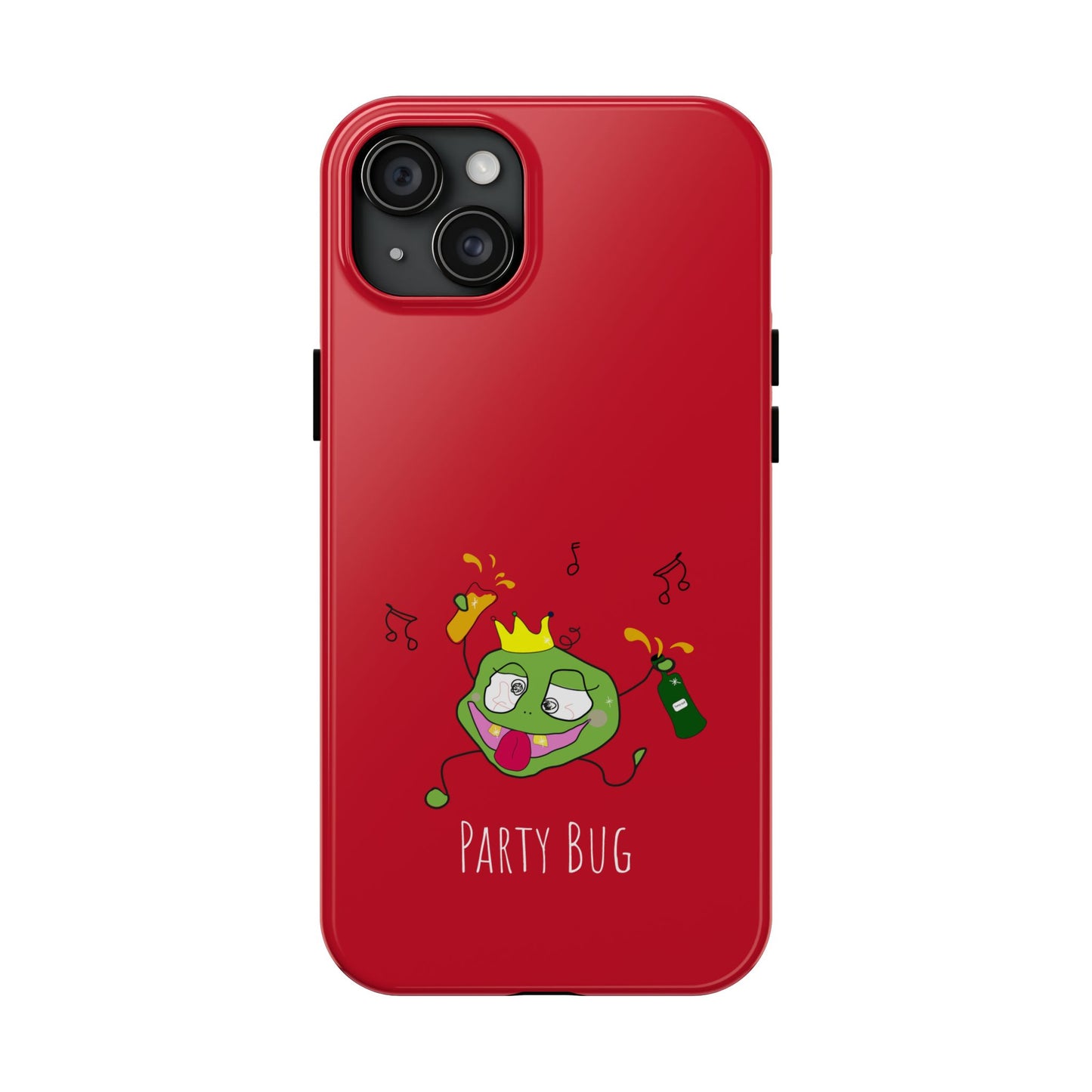 Party Bug - Tough Phone Cases Red