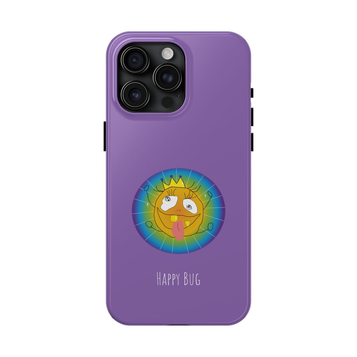 Happy Bug - Phone Case Purple