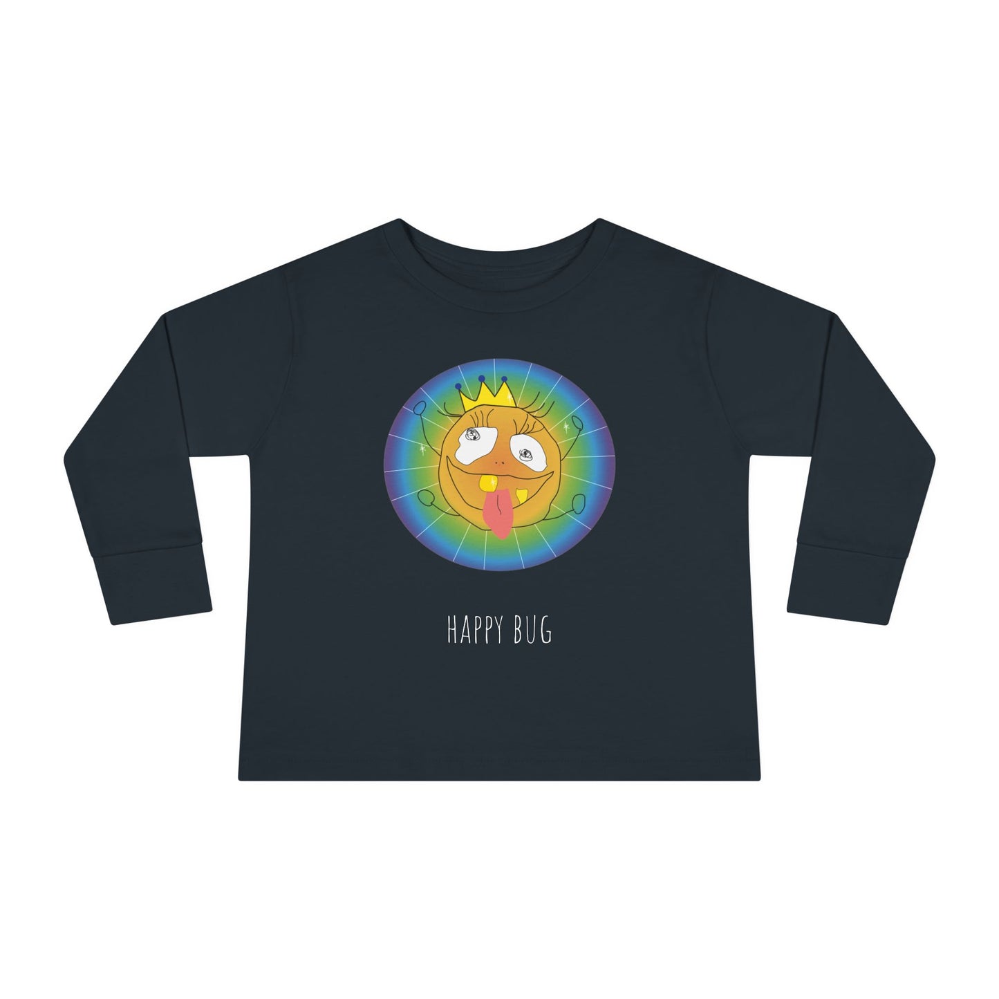 Toddler Long Sleeve Tee - Happy Bug