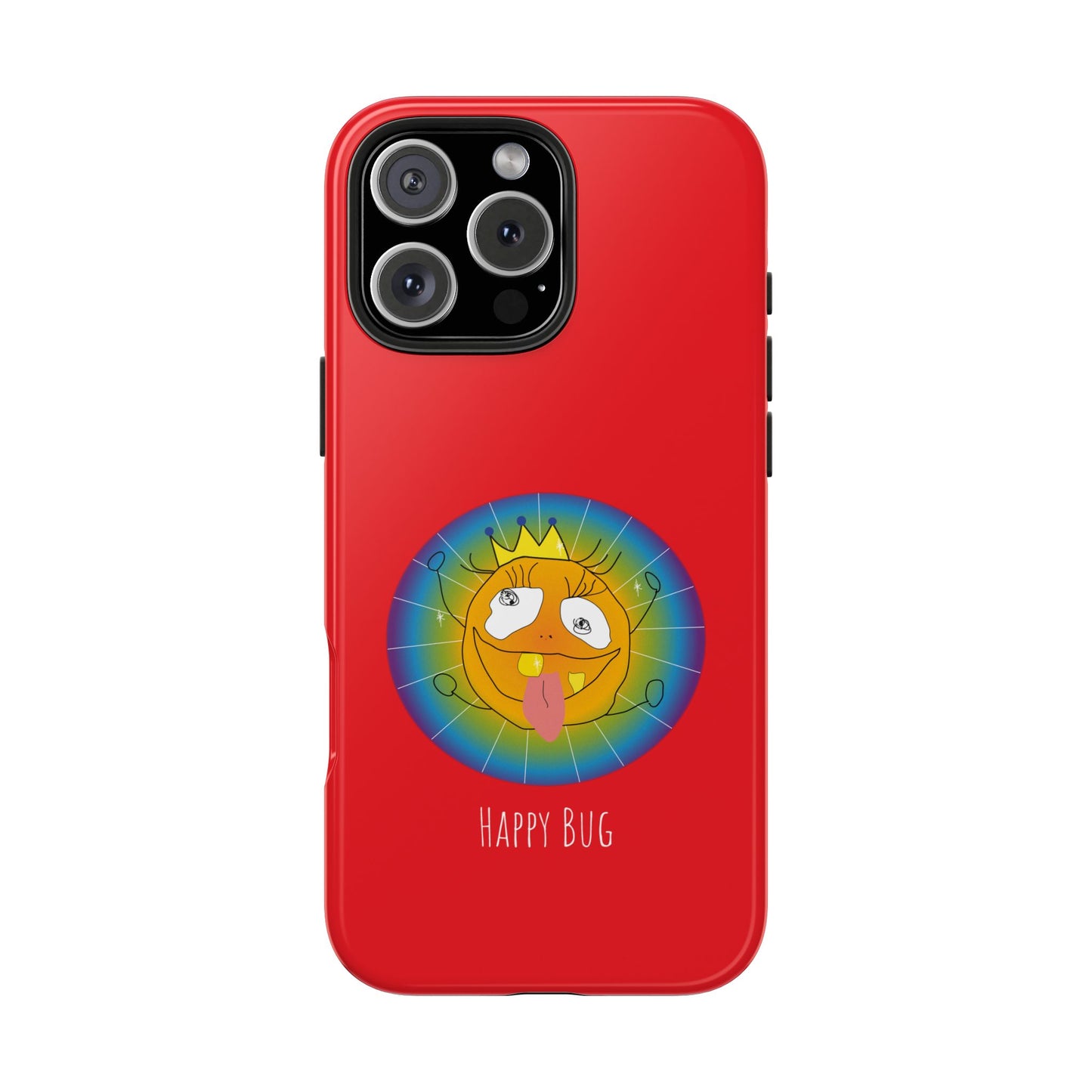 Happy Bug - Phone Case Red