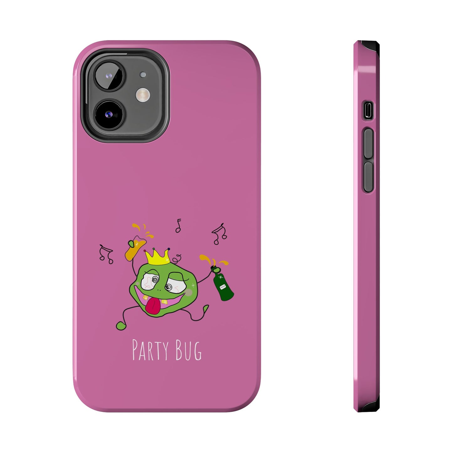 Party Bug - Tough Phone Cases Pink