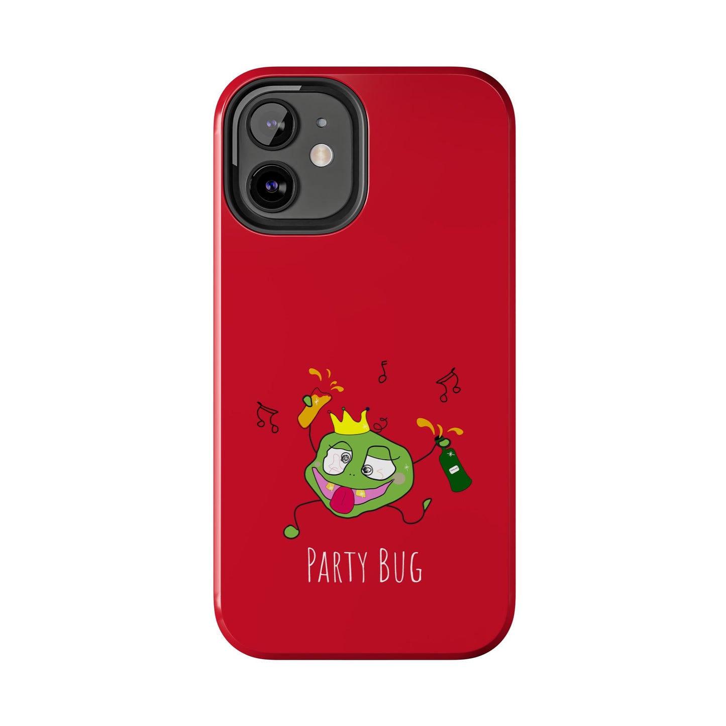 Party Bug - Tough Phone Cases Red