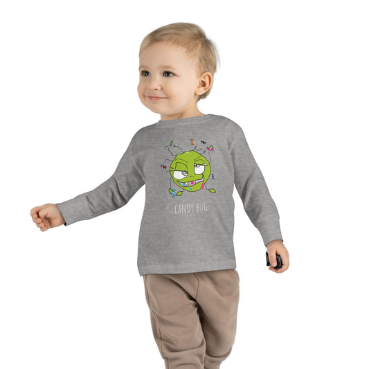 Toddler Long Sleeve Tee - Candy Bug