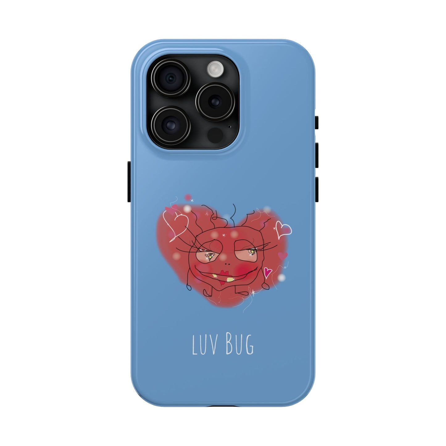 Luv Bug - Phone Case blå