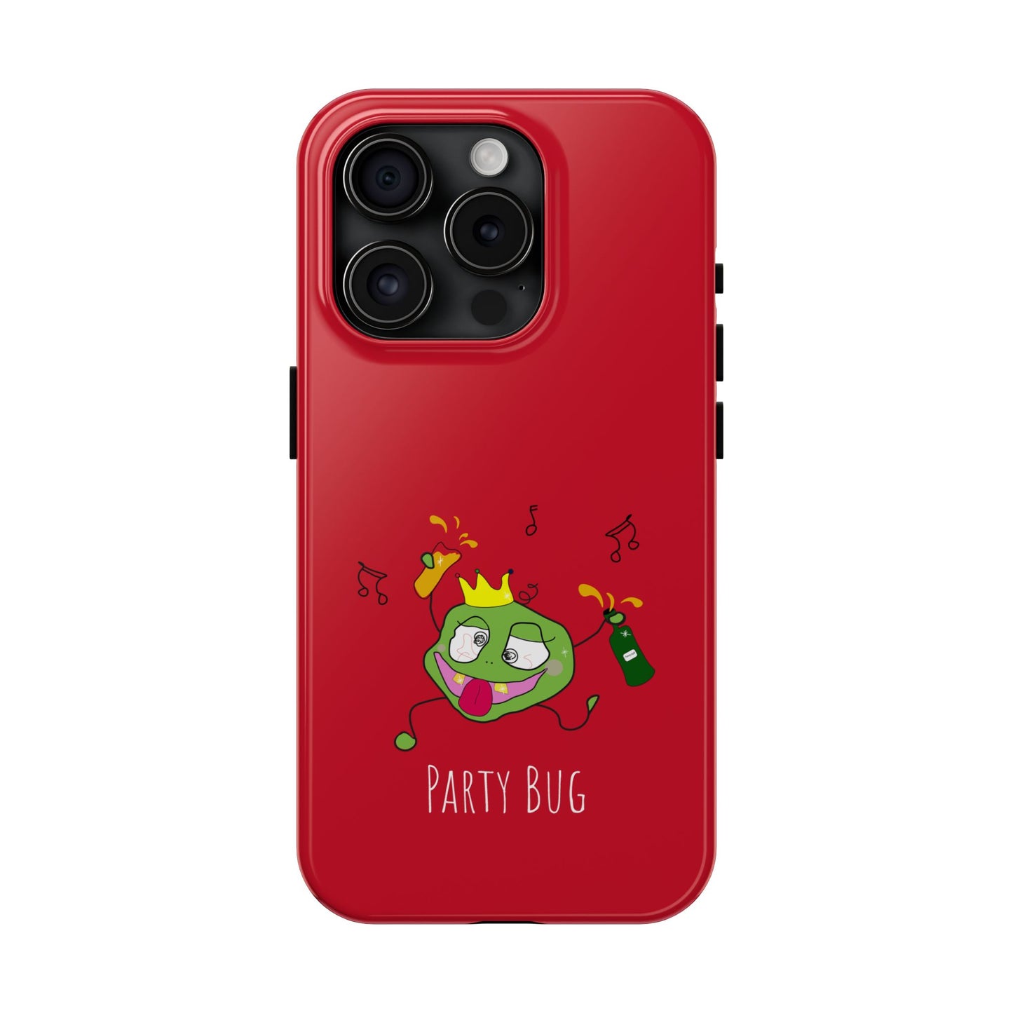 Party Bug - Tough Phone Cases Red