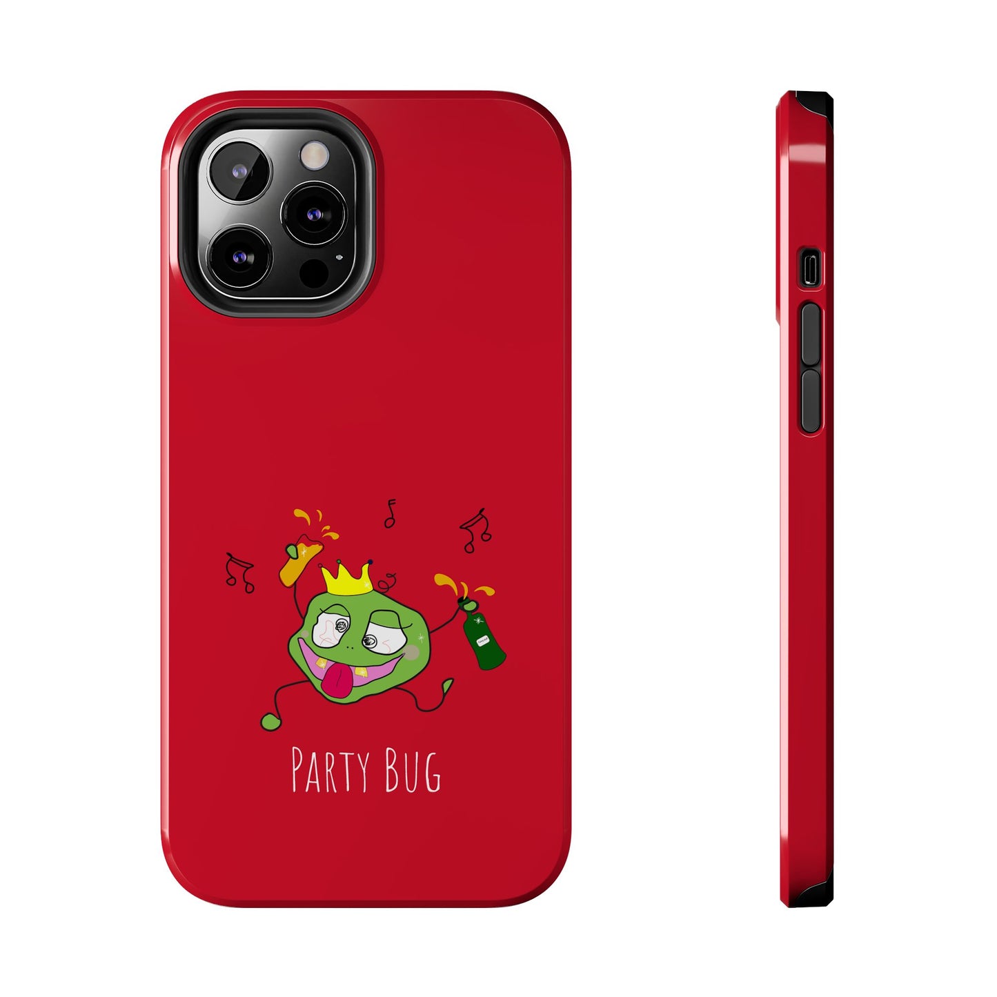 Party Bug - Tough Phone Cases Red