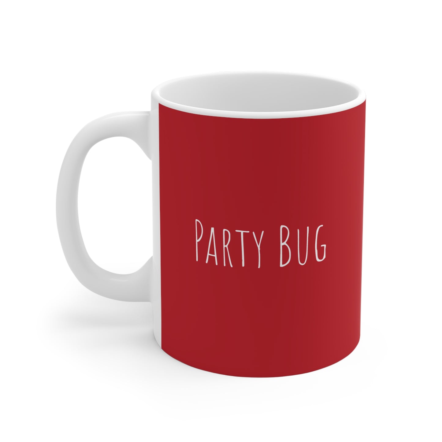 Party Bug - Mug 11oz  Red