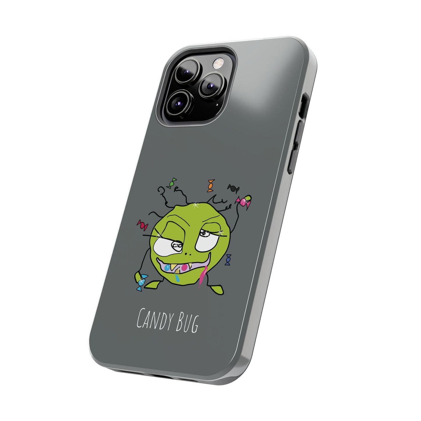 Candy Bug - Phone Case grey