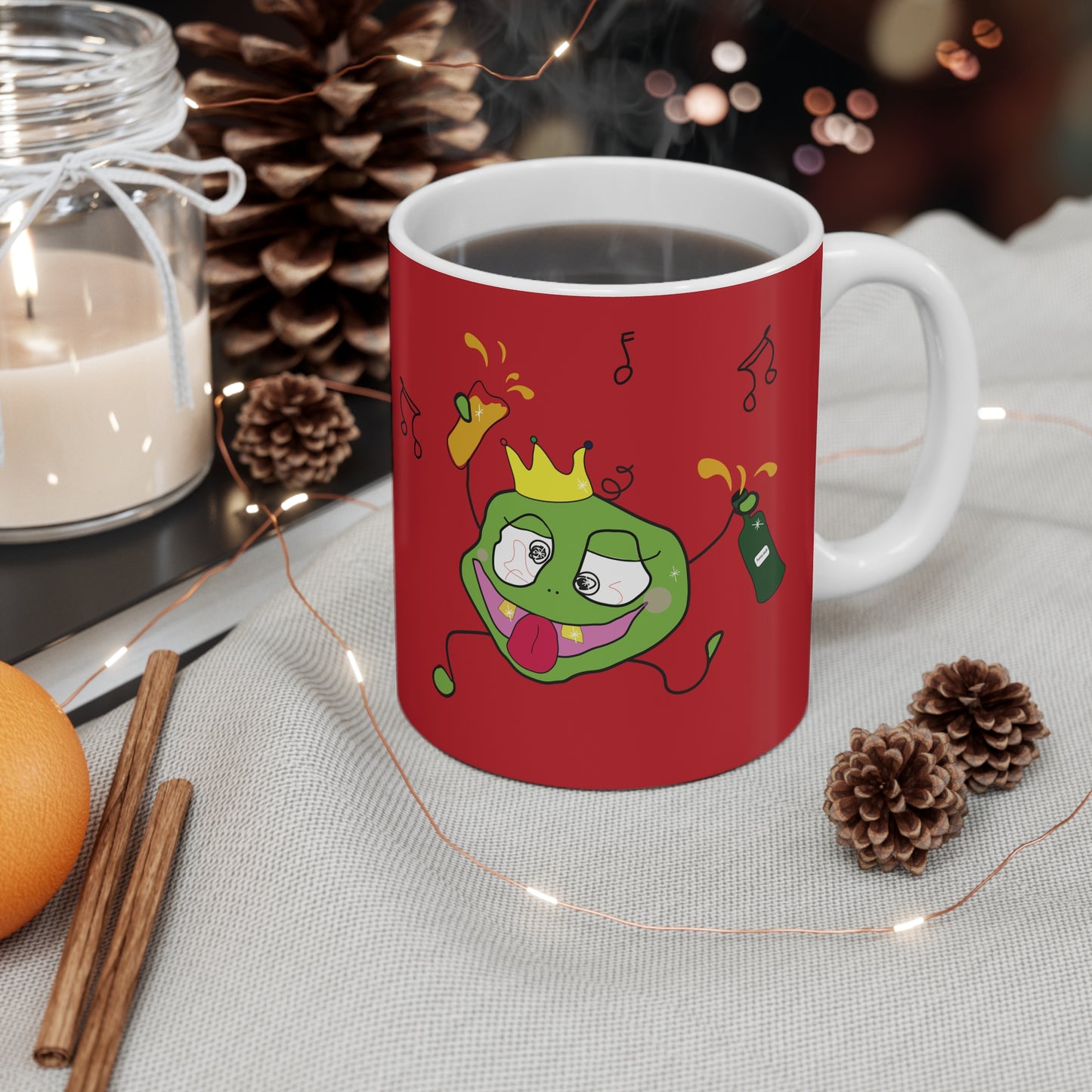 Party Bug - Mug 11oz  Red