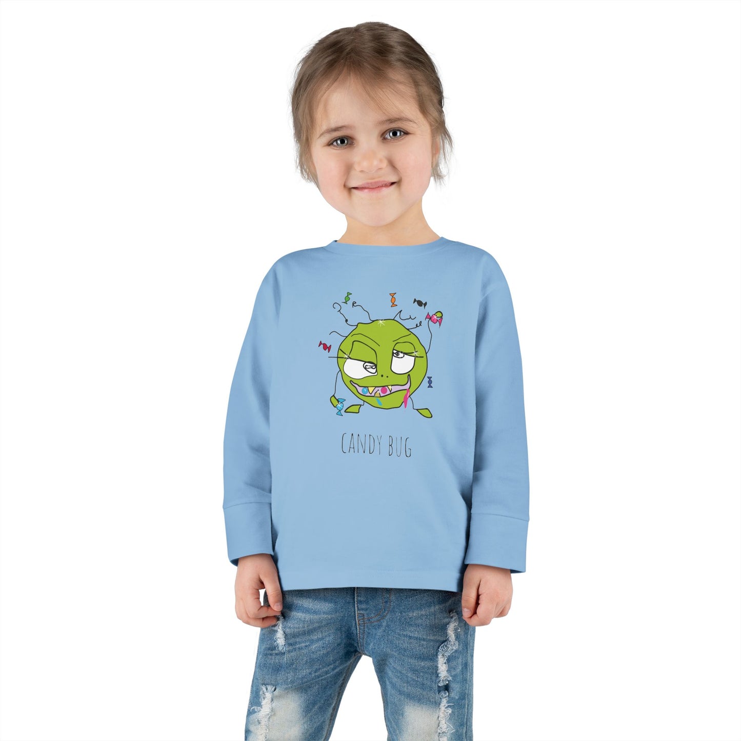 Toddler Long Sleeve Tee - Candy Bug