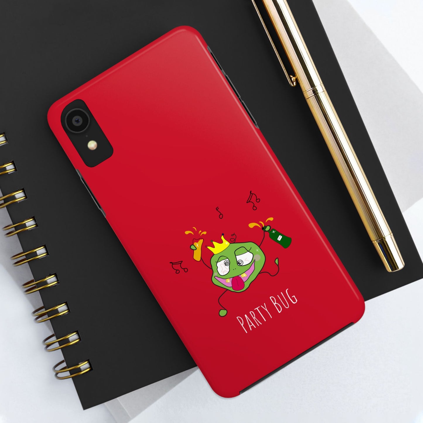 Party Bug - Tough Phone Cases Red