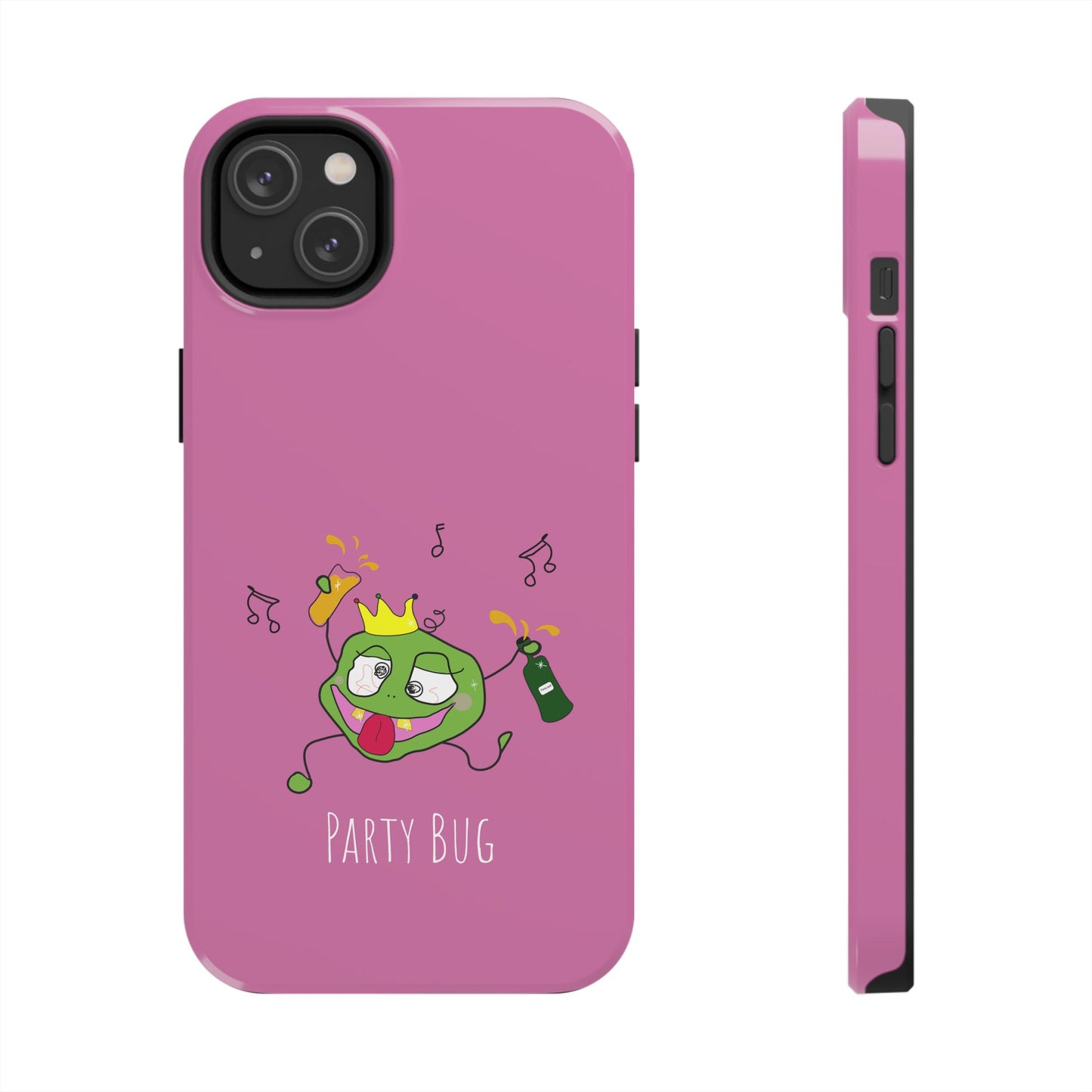 Party Bug - Tough Phone Cases Pink