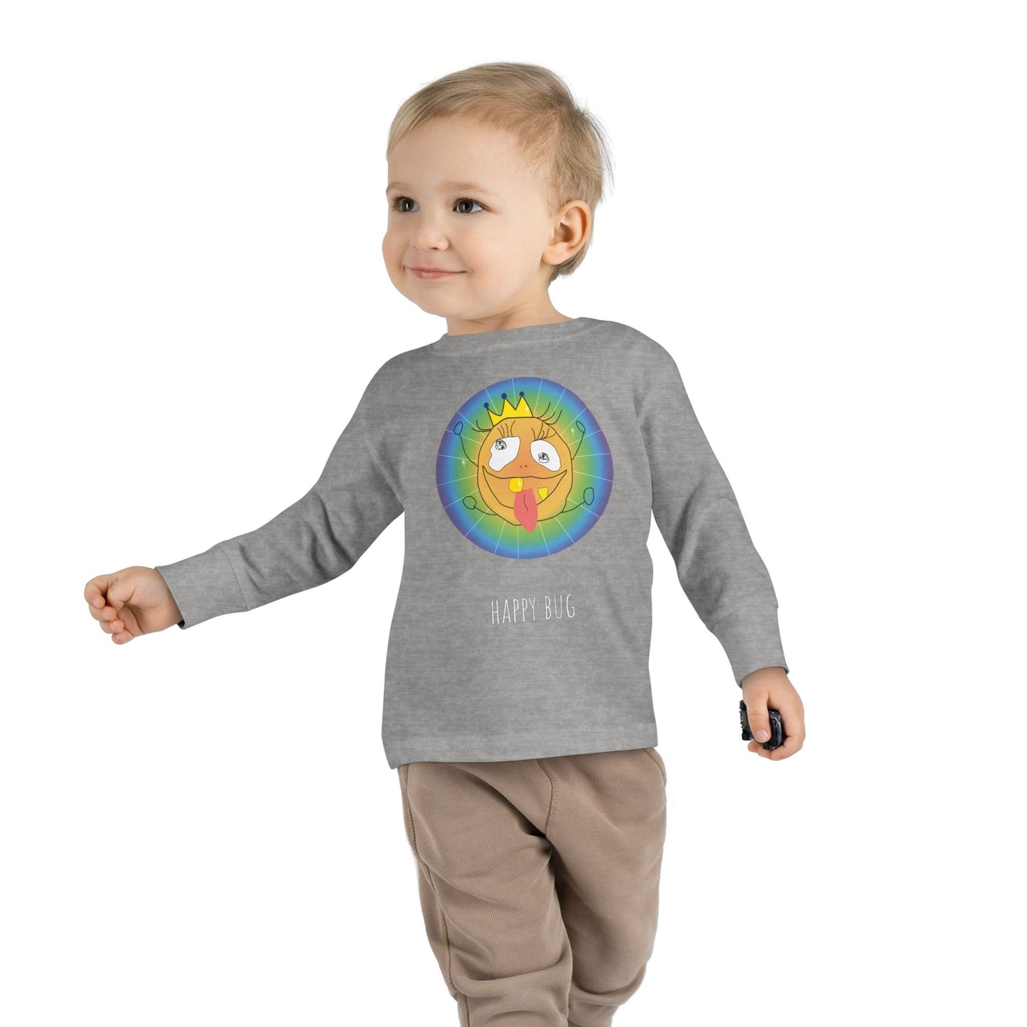 Toddler Long Sleeve Tee - Happy Bug