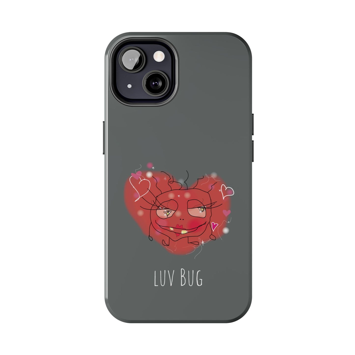 Luv Bug - Phone Case grey