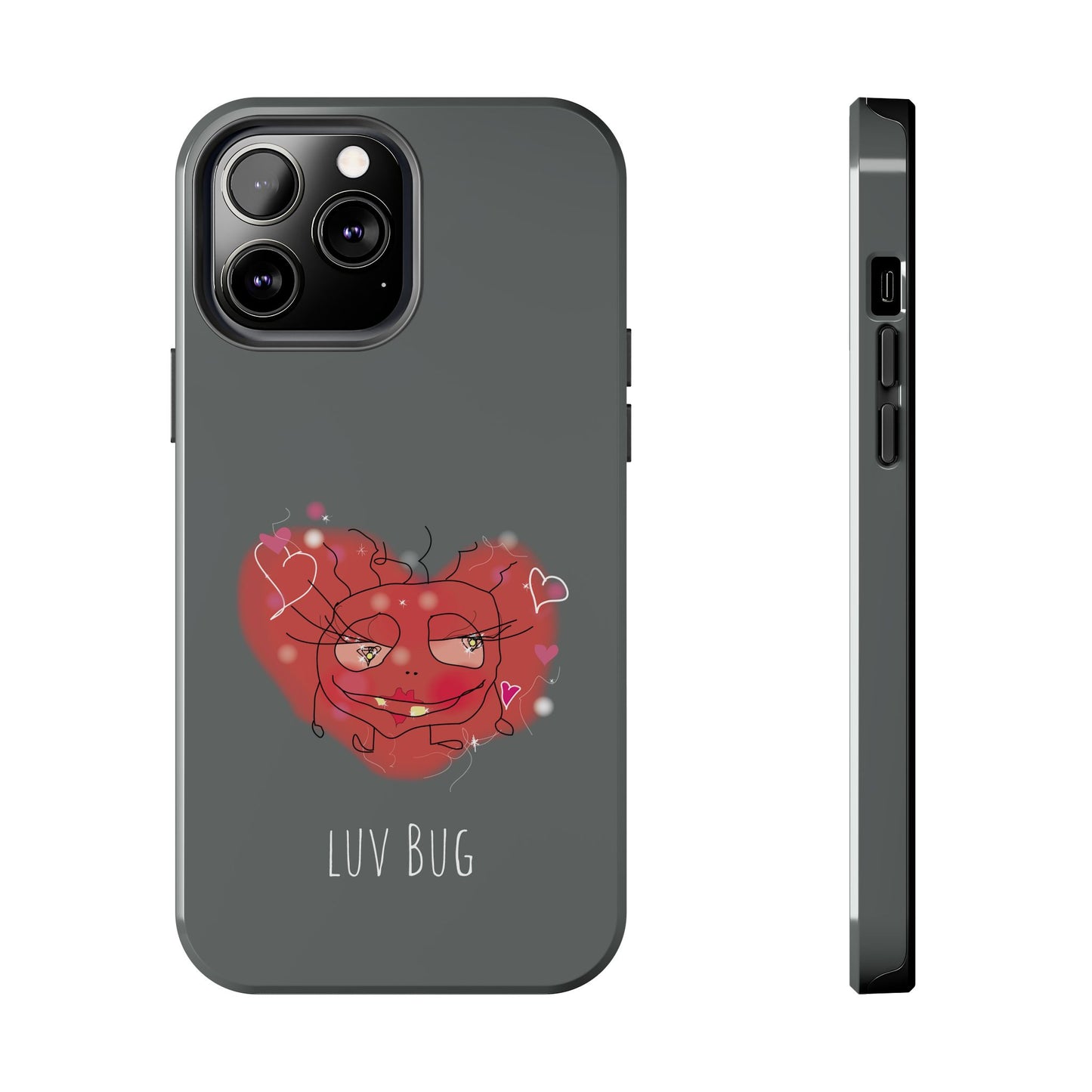 Luv Bug - Phone Case grey