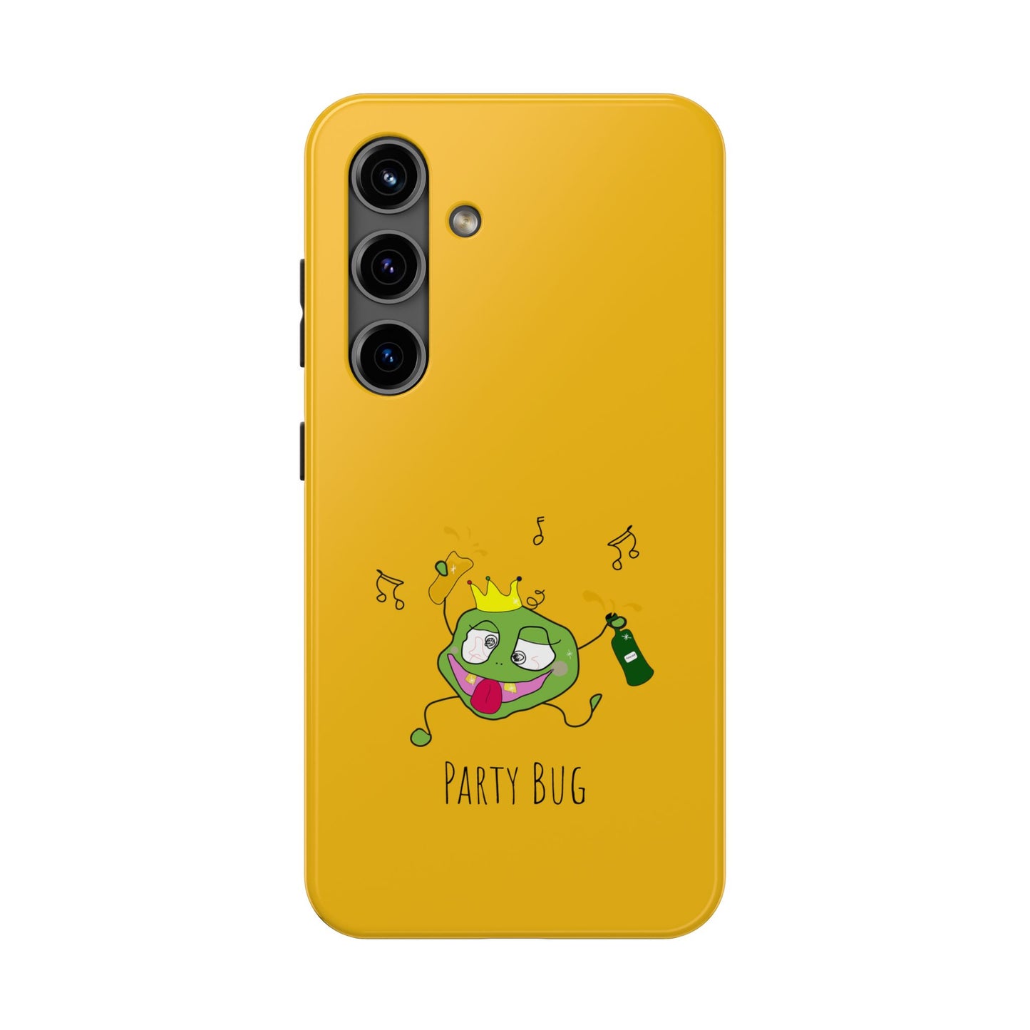 Party Bug  - Tough Phone Cases Yellow