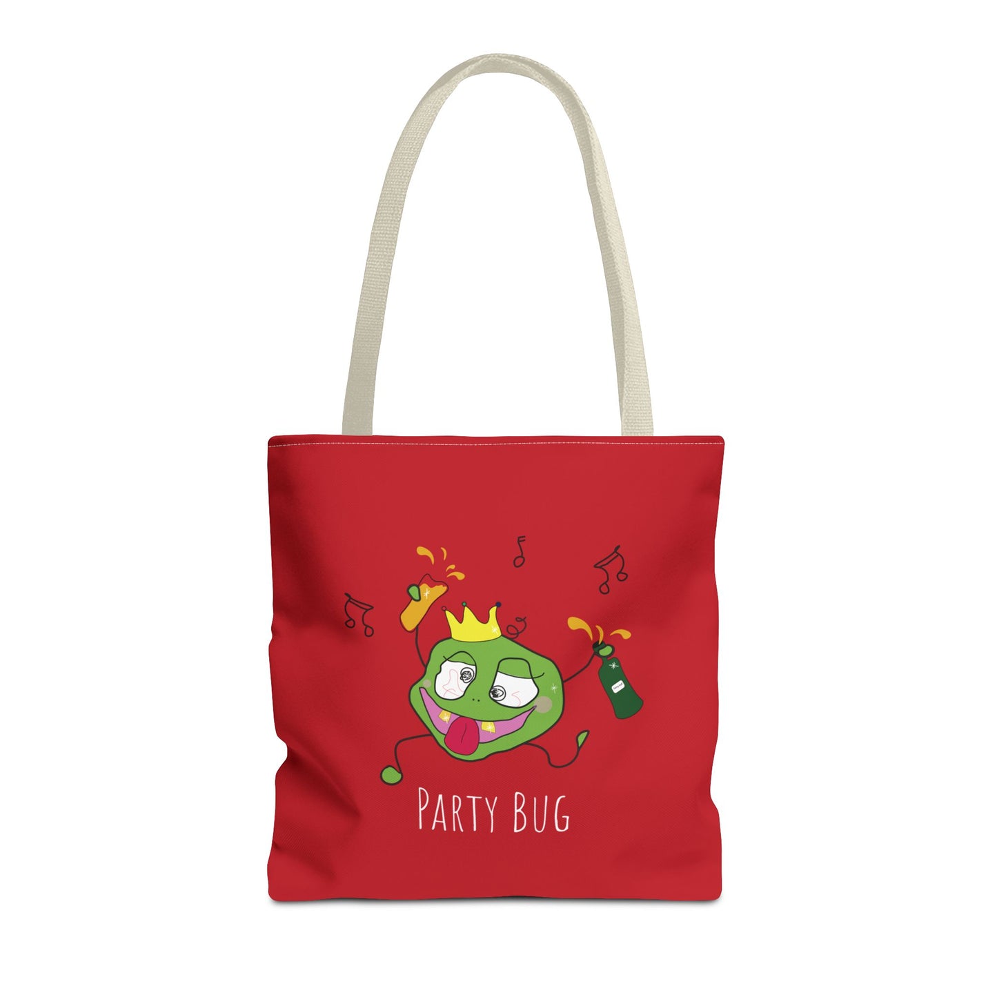 Party Bug - Tote Bag Red